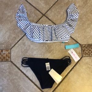 NWT Bikini top and bottom
